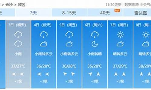 长沙天气预报10天准确率是多少_长沙天气预报10天2345