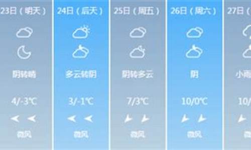 西安一周天气预报详情最新_西安天气一周天