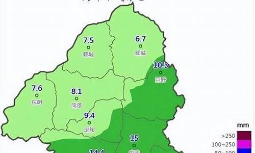 菏泽一周天气预报10天最新通知全文图片_