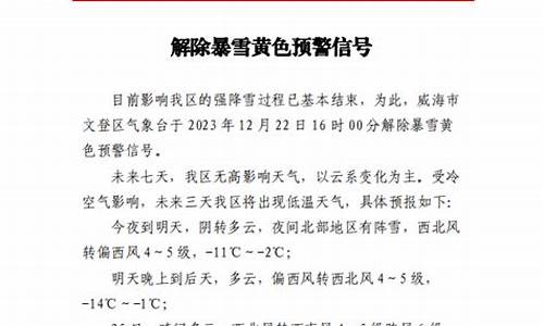 文登区天气预报一周天气_文登天气预报最新15天